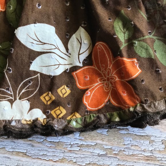 Rampage Tiered Ruffle Hem Mini Skirt 🌼🧡 - Picture 3 of 8